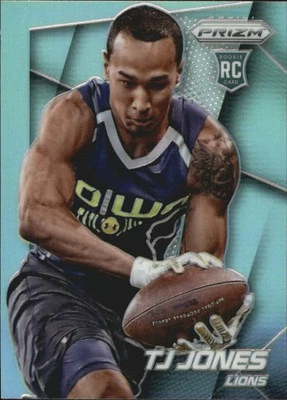 2014 Panini Prizm Prizms #213 TJ Jones FB - Image 1 of 2