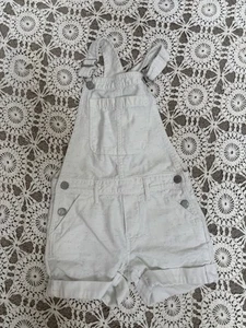 GAP kids White Shortalls Overall Shorts So. 5 - Picture 1 of 6