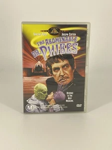 The Abominable Dr Phibes DVD (1971) Vincent Price Original Region 4 Like New - Picture 1 of 2