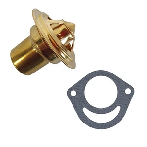 387533R91 Thermostat with Gasket Fits FARMALL IH MV 400 450 600 650 W6 W9 - Picture 1 of 9