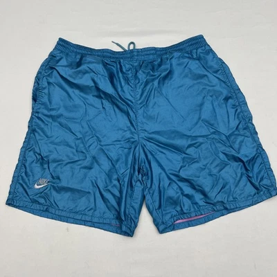 Vintage 90s Nike Nylon Shorts Drawstring Size XL Swimming Trunks RARE - Image 1 of 4
