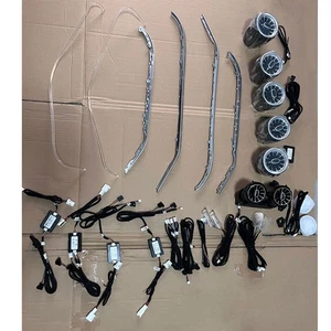 64 Colors Air Vent LED Ambient Light Set For Mercedes-Benz C Class W205 GLC X253 - Picture 1 of 22