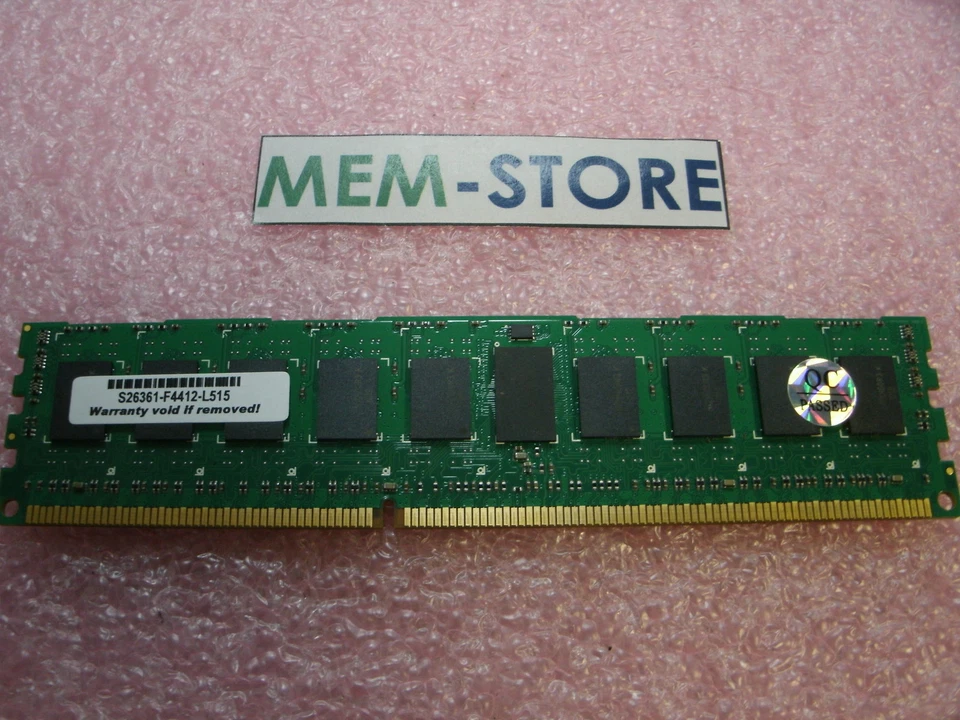S26361-F4412-L515 8GB PC3-10600R Memory FUJITSU PRIMERGY BX924 S2, BX96- S1 - Image 1 of 1