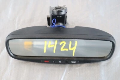 2018 JEEP GRAND CHEROKEE TRACKHAWK 6.2L OEM INTERIOR REAR VIEW MIRROR #1424 - Image 1 of 4