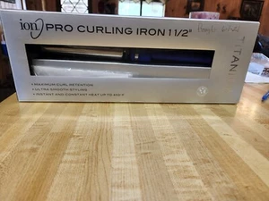 Ion Titanium Pro Purple Curling Iron, 1 1/2 Inch 1.5 model 301192 - Picture 1 of 2