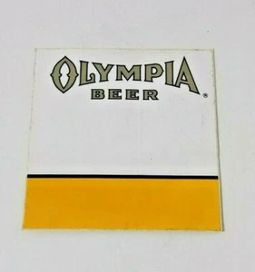 Vintage Olympia Bier Aufkleber New Old Stock Breweriana - Bild 1 von 4