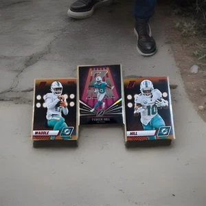 2023 NFL Panini Zenith Z-Team Tyreek Hill Miami Dolphins Lot 3 Cards - Picture 1 of 2