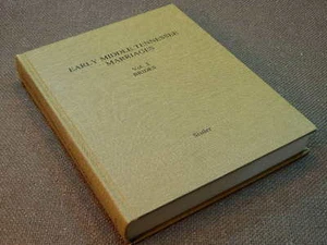Early Middle Tennessee Marriages V.2: Brides by Byron & Barbara Sistler - Picture 1 of 1