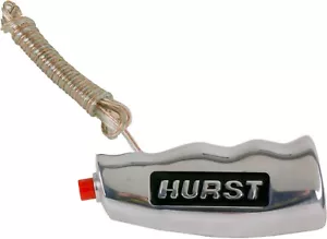 NEW HURST UNIVERSAL T-HANDLE SHIFT KNOB,MANUAL TRANSMISSION,POLISHED,12V SWITCH - Bild 1 von 3