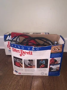 ROYAL DIRT DEVIL HAND VAC Red Vacuum Model 103 + Attachments WORKING VG Read - Picture 1 of 7