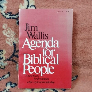 Agenda for Biblical People by Wallis, Jim 1976 Paperback Free Shipping - Picture 1 of 9