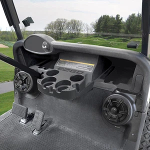 Speaker Pod Set of 2 Black ABS for EZGO RXV Golf Cart - Fits 2008 and up - Bild 1 von 1