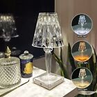 LED Crystal Bedside Table Lamps Diamond Rose Bar Night Lights Touch 16 Color NEW