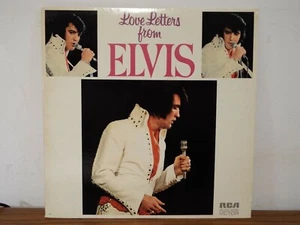 ELVIS PRESLEY LOVE LETTERS FROM ELVIS ORANGE LABEL NO BAR CODE LP VINYL ALBUM - Picture 1 of 4