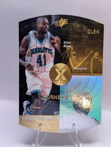 1997-98 Upper Deck SPX Gold Glen Rice #5 Charlotte Hornets Die-Cut - Picture 1 of 2