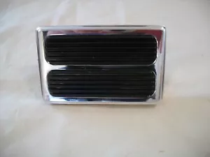 UNIVERSAL BRAKE PEDAL POLISHED ALUMINUM SP8212 STREET HOT ROD CHEVY FORD MOPAR - Picture 1 of 4