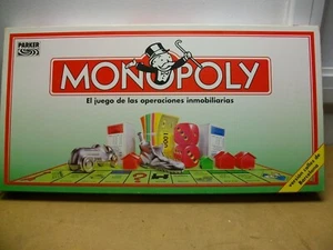 MONOPOLY PARKER EDICION BARCELONA en CAJA GRANDE de 1992 JUEGO de MESA - Imagen 1 de 3