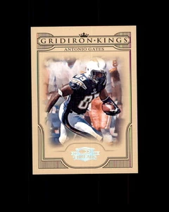 2008 Donruss Threads Gridiron Kings Silver #PGK-28 Antonio Gates #075/250 (A) - Picture 1 of 1