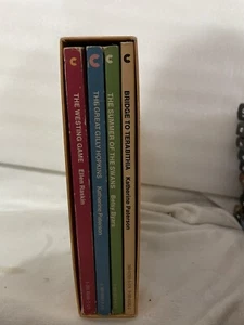 Vtg Boxed Book Set Bridge to Terabithia Avon Camelot Book KATHERINE PATERSON lot - Bild 1 von 10