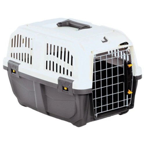 MPS Hunde Transportbox Skudo Hundebox IATA Taupe/taupe 1
