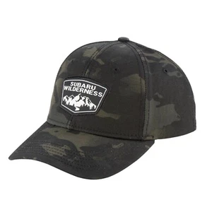 Genuine Subaru Wilderness Logo Camo Cap Hat Forester Outback Legacy Crosstrek - Picture 1 of 2