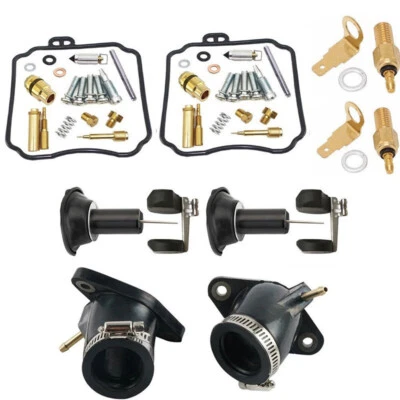 Carburetor Rebuild Kit Intake Manifold For Yamaha V Star 650 XVS650 93210-36769 Foto 1 de 4