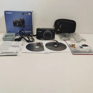 🟢Cámara digital Canon PowerShot SX240 HS 12,1 MP negra zoom 20x + 8 GB📸Funciona 100 % - Imagen 1 de 16