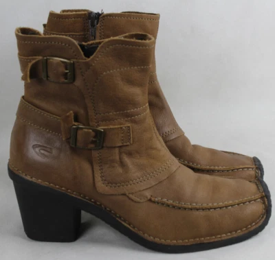 Camel Active Soho Heel Botines de Mujer Gr.40 (UK-6, 5 ), Muy Buen Estado - Imagen 1 de 4