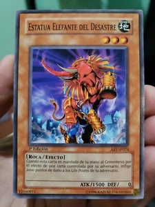 Yugioh: ESTATUA ELEFANTE DEL DESASTRE [AST-SP074] - [Common] - [1st Spanish] NM - Picture 1 of 4