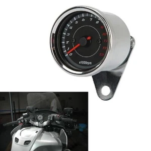 Universal LED Back light Motorcycle Tachometer For Softail Deuce FXST FLSTN US - Picture 1 of 10