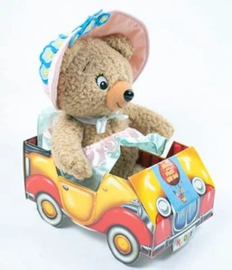 NODDY IN TOYLAND TESSIE BEAR TEDDY ENID BLYTON PLUSH STUFFED ANIMAL TOY 16" - Picture 1 of 1