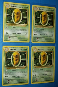 4x Kakuna 6/108 Pokemon card XY Evolutions uncommon NM - Picture 1 of 2