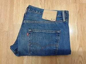 VINTAGE Levi Strauss 501 Straight Leg Denim Jeans W36 L30 - Picture 1 of 6