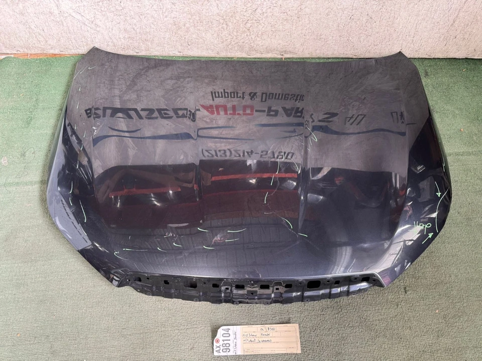 1dent 2014 2015 2016 2017 2018 SUBARU FORESTER HOOD OEM AX98104 Foto 1 de 4