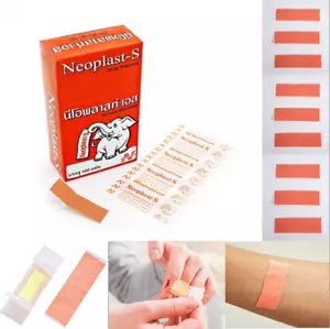 Neoplast Elastic Plaster Wound Non-Adherent Hospital Wound Pad Adhesive 100strip - Picture 1 of 6