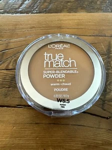L'Oreal Paris True Match Super-Blendable Powder, Suntan W5.5 - Picture 1 of 2