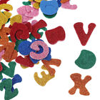  2 Packs Sparkling Stickers Letter Sponge Letters Craft Project