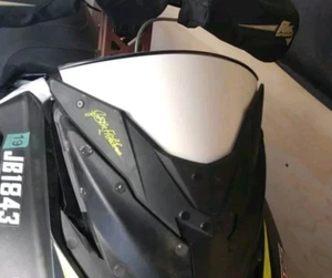 Ultra Low Black Windshield (Available in 8 Colors) Fits Ski-Doo XM/XS 213 Parts - Picture 1 of 4