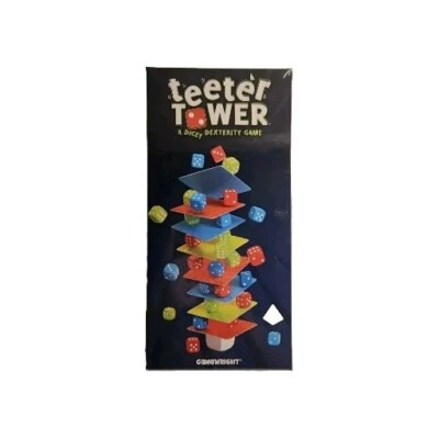 Gamewright Teeter Tower: A Dicey Dexterity Game By Gamewright NEW - Image 1 of 4