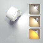 USB LED Wandleuchte Kabellose Innen Wandlampe Akku Touch 360Drehbare Nachtlicht