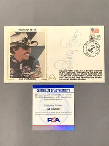 Richard Petty Autographed First Day Cover PSA DNA Nascar - Picture 1 of 2