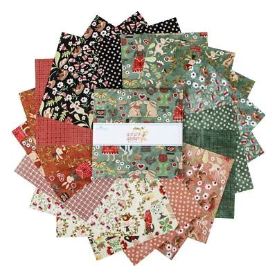 Hop Hop Hooray 10" Stackers by Teresa Kogut for Riley Blake (42pcs) - Image 1 of 3