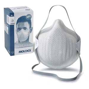 Moldex 2400 FFP2 Plus Respirator with Exhale Valve - Box of 20 - Picture 1 of 4