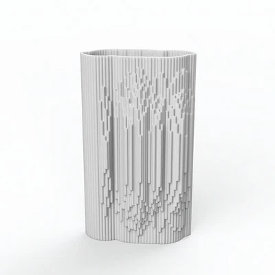 HOLARIA Porzellanvase Cinético G mattweiß | Design aus Brasilien | UVP 186€ - Bild 1 von 4