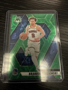 2024-25 Panini Mosaic - Brandin Podziemski #105 Green Scope /15 Warriors - Picture 1 of 3