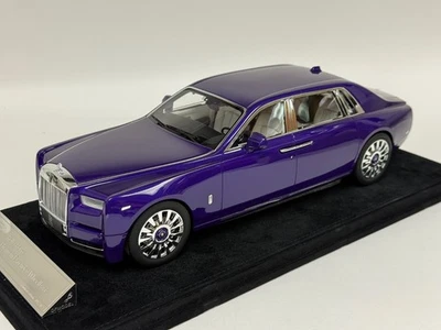 1/18 DF Rolls Royce Phantom Con Passo Allungato In Viola #01 Di 20. BO080 - Immagine 1 di 4