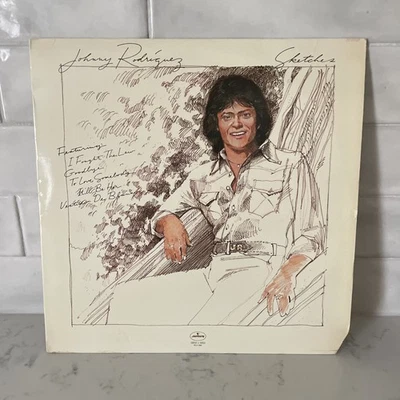 Johnny Rodriguez: Sketches    12"  33 RPM  LP - Image 1 of 4