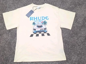  RHUDE Miami 22 T-Shirt Herren Größe M Made USA Neu mit Etikett - Bild 1 von 9