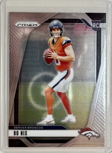 2024 Panini Prizm Football - Bo Nix #309 Denver Broncos Rookie QB RC NFL - Bild 1 von 2