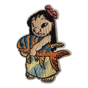 Parche bordado Lilo And Stitch hierro en C + ¡Una pegatina Disney gratis!! - Imagen 1 de 3
